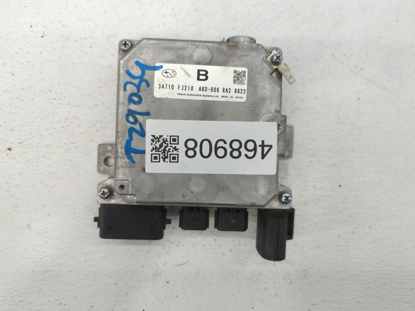2015 Subaru Xv PCM Engine Control Computer ECU ECM PCU OEM P/N:34710 FJ210 882881FJ280 Fits OEM Used Auto Parts - Oemusedaut