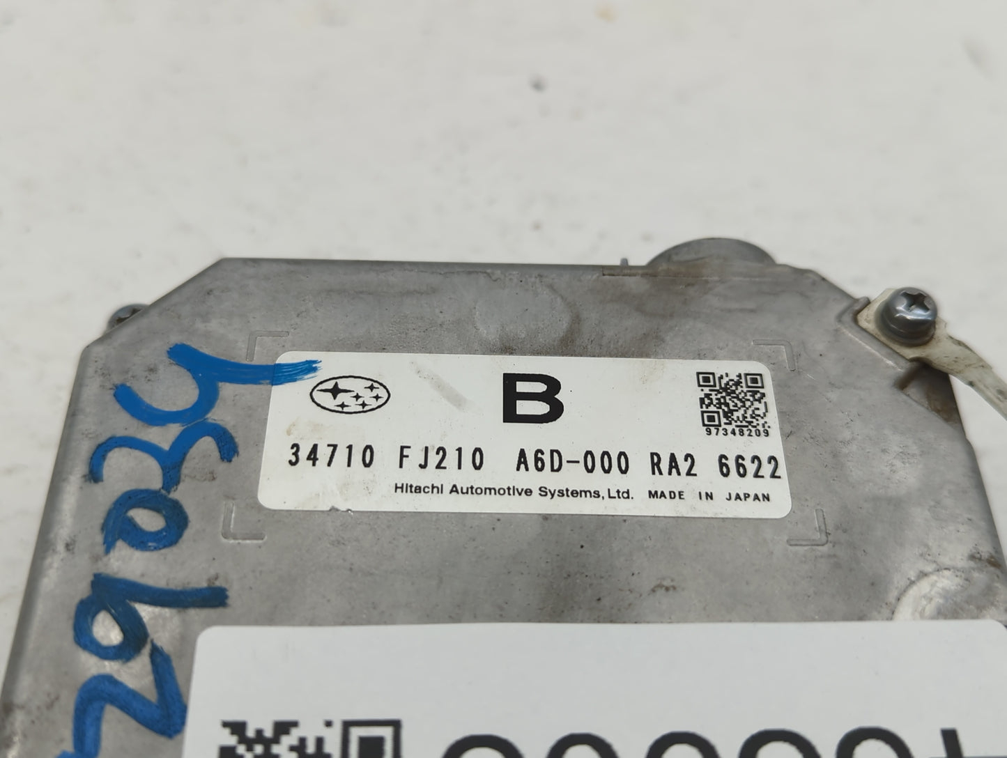 2015 Subaru Xv PCM Engine Control Computer ECU ECM PCU OEM P/N:34710 FJ210 882881FJ280 Fits OEM Used Auto Parts - Oemusedaut