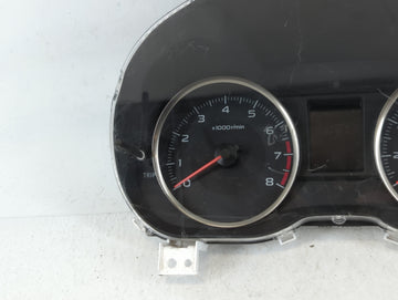 2016 Subaru Xv Instrument Cluster Speedometer Gauges P/N:0420731148305 Fits OEM Used Auto Parts