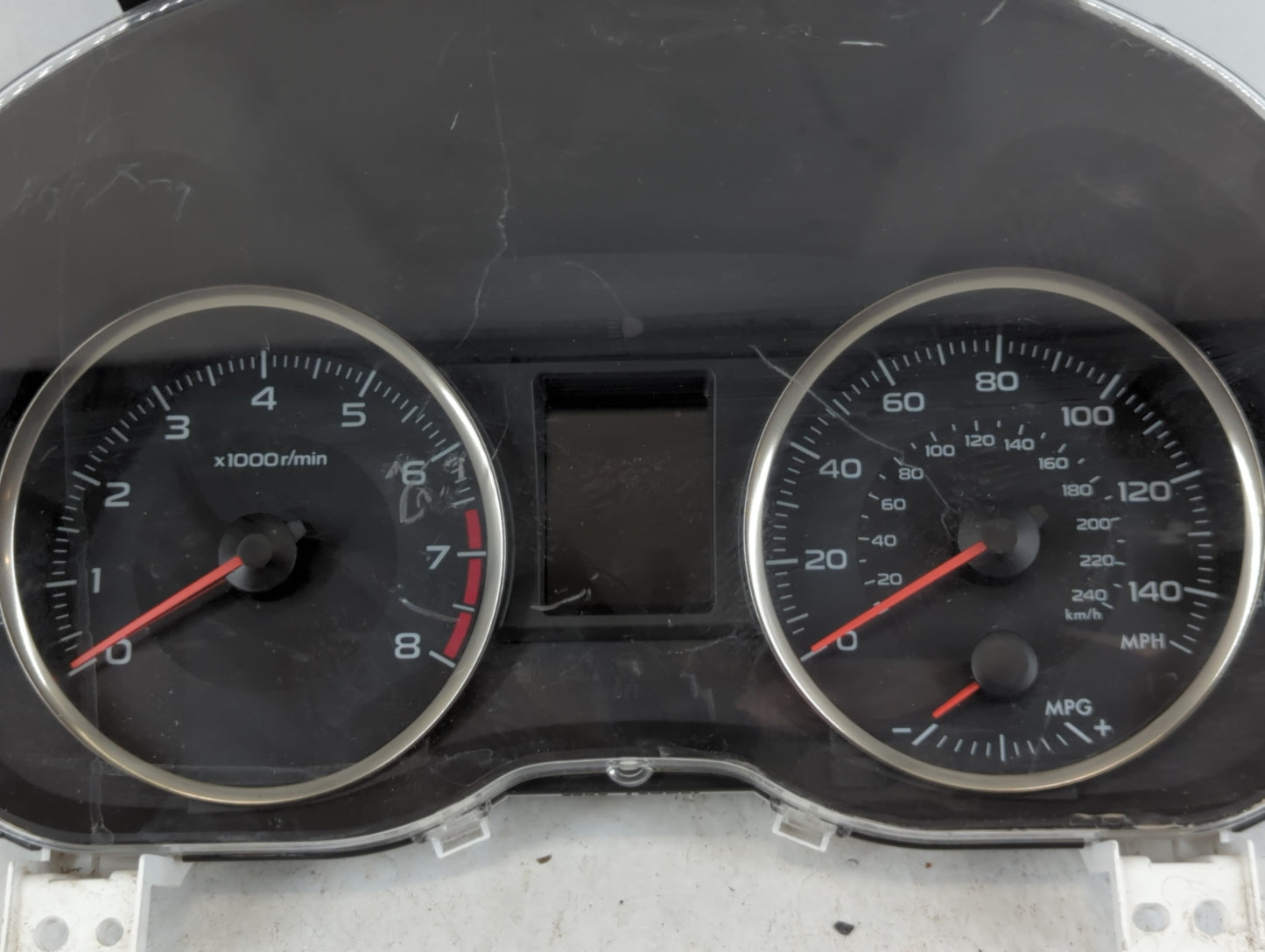2016 Subaru Xv Instrument Cluster Speedometer Gauges P/N:0420731148305 Fits OEM Used Auto Parts - Oemusedautoparts1.com
