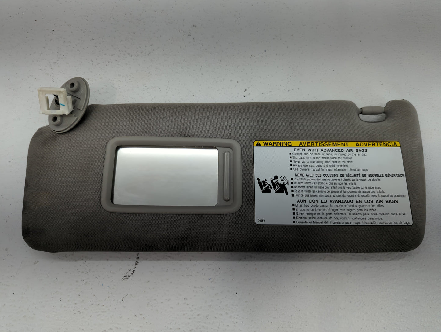 2010-2022 Toyota 4runner Sun Visor Shade Replacement Driver Left Mirror Fits OEM Used Auto Parts - Oemusedautoparts1.com