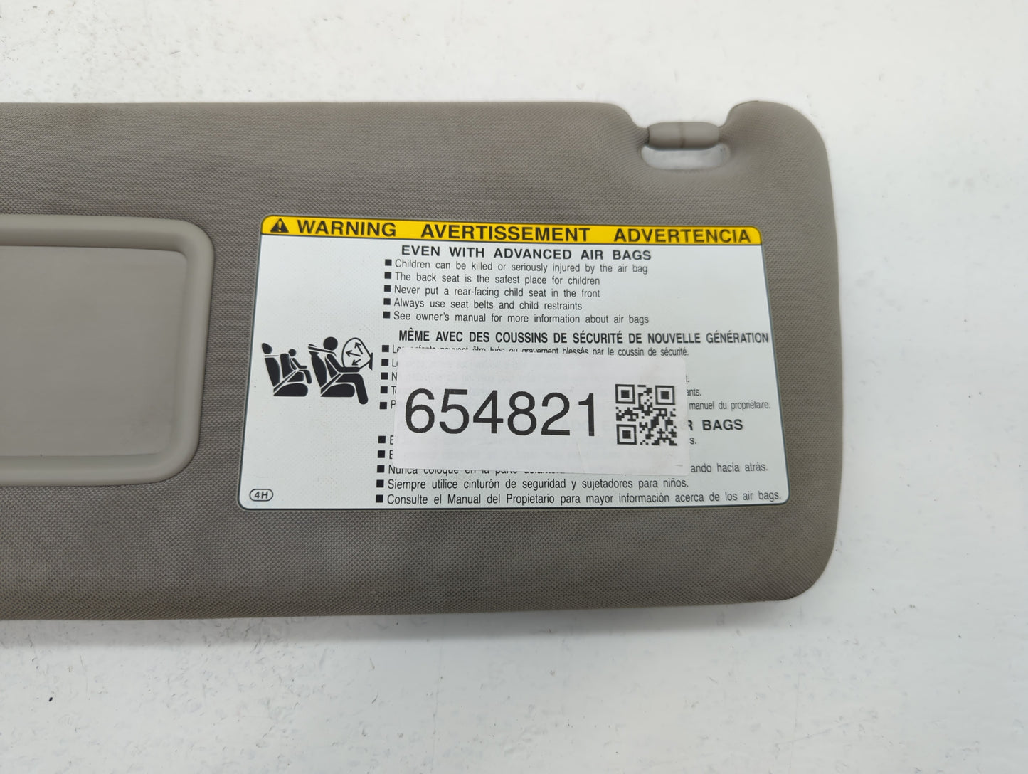 2014-2022 Toyota 4runner Sun Visor Shade Replacement Driver Left Mirror Fits Fits 2014 2015 2016 2017 2018 2019 2020 2021 20