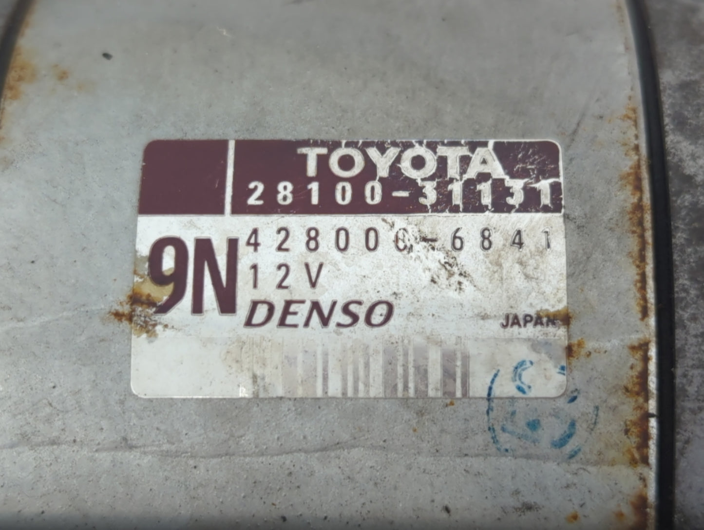 2010-2022 Toyota 4runner Car Starter Motor Solenoid OEM P/N:428000-6841 28100-31131 Fits OEM Used Auto Parts - Oemusedautopa