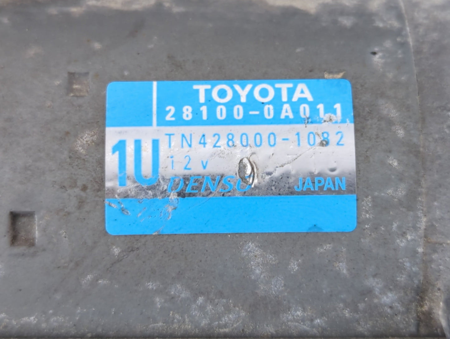 2005-2018 Toyota Avalon Car Starter Motor Solenoid OEM P/N:TN428000-1082 28100-0A011 Fits OEM Used Auto Parts - Oemusedautop
