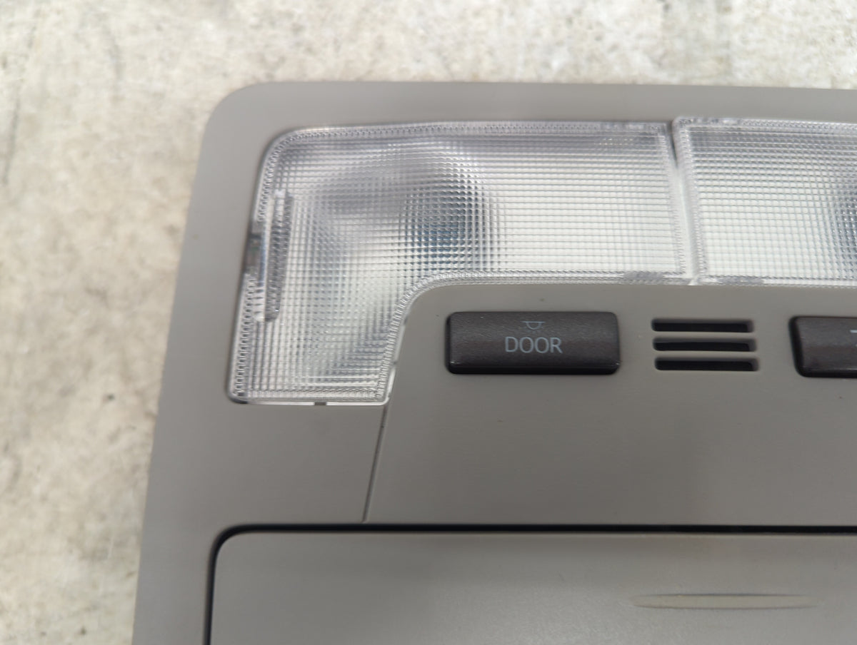 2016 Toyota Avalon Overhead Roof Console Gray - Oemusedautoparts1.com