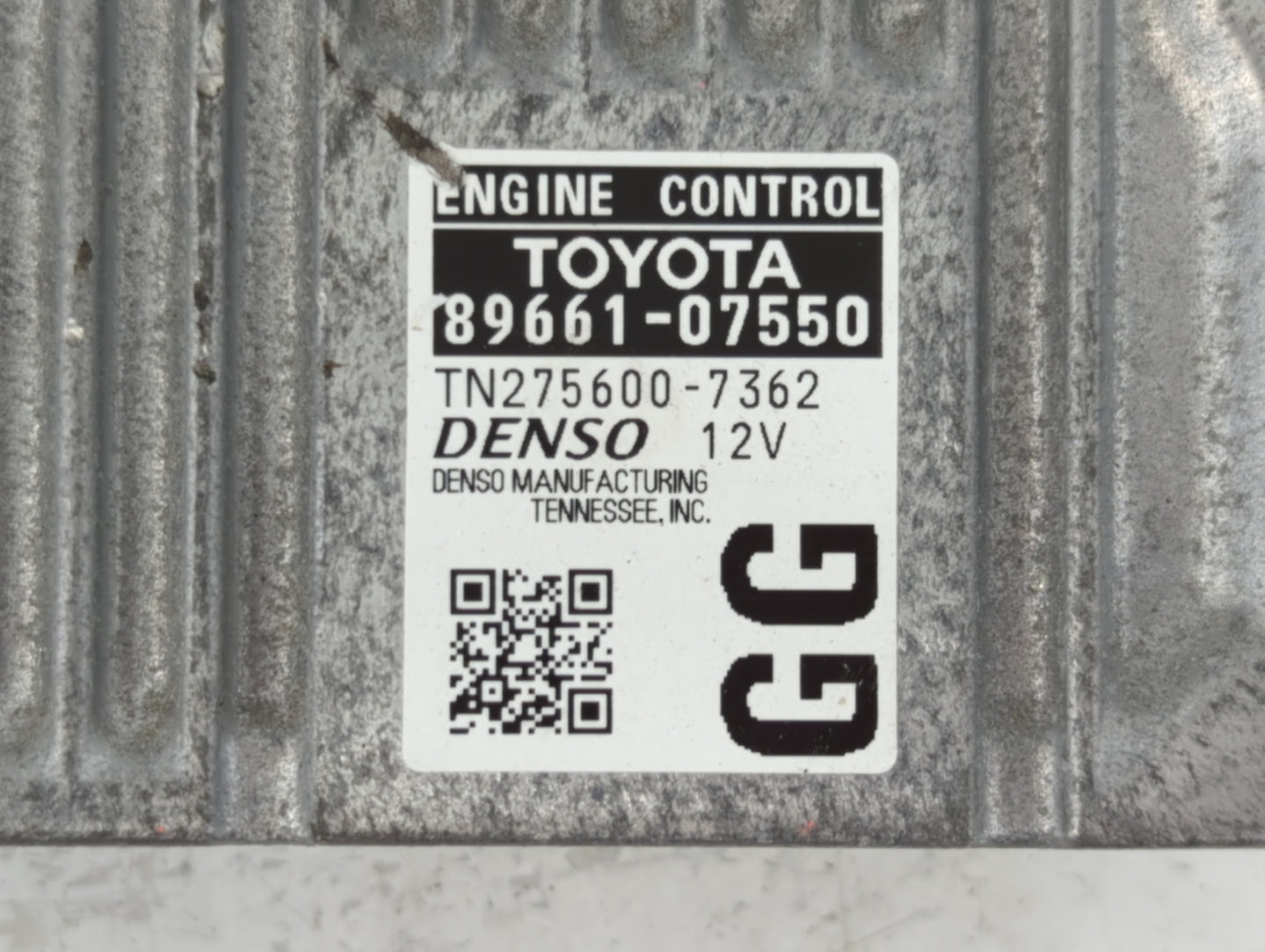 2016-2018 Toyota Avalon PCM Engine Control Computer ECU ECM PCU OEM P/N:TN275600-7362 89661-07550 Fits Fits 2016 2017 2018 O