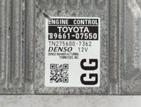 2016-2018 Toyota Avalon PCM Engine Control Computer ECU ECM PCU OEM P/N:TN275600-7362 89661-07550 Fits Fits 2016 2017 2018 O