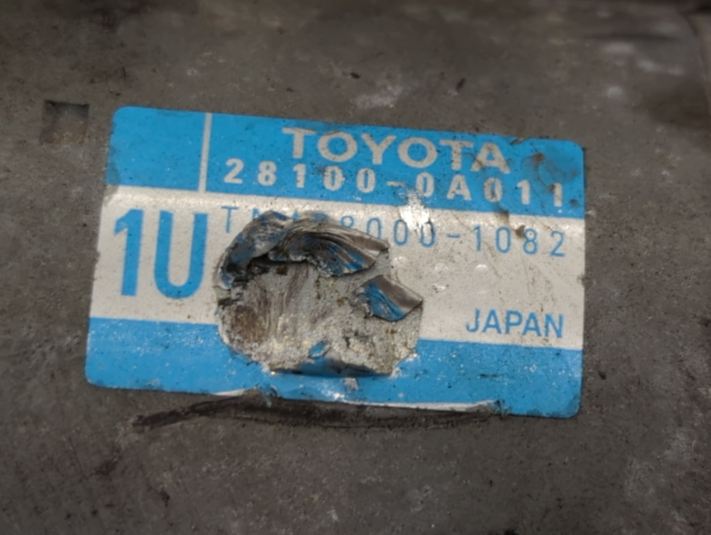 2005-2018 Toyota Avalon Car Starter Motor Solenoid OEM P/N:28100-0A011 Fits OEM Used Auto Parts - Oemusedautoparts1.com