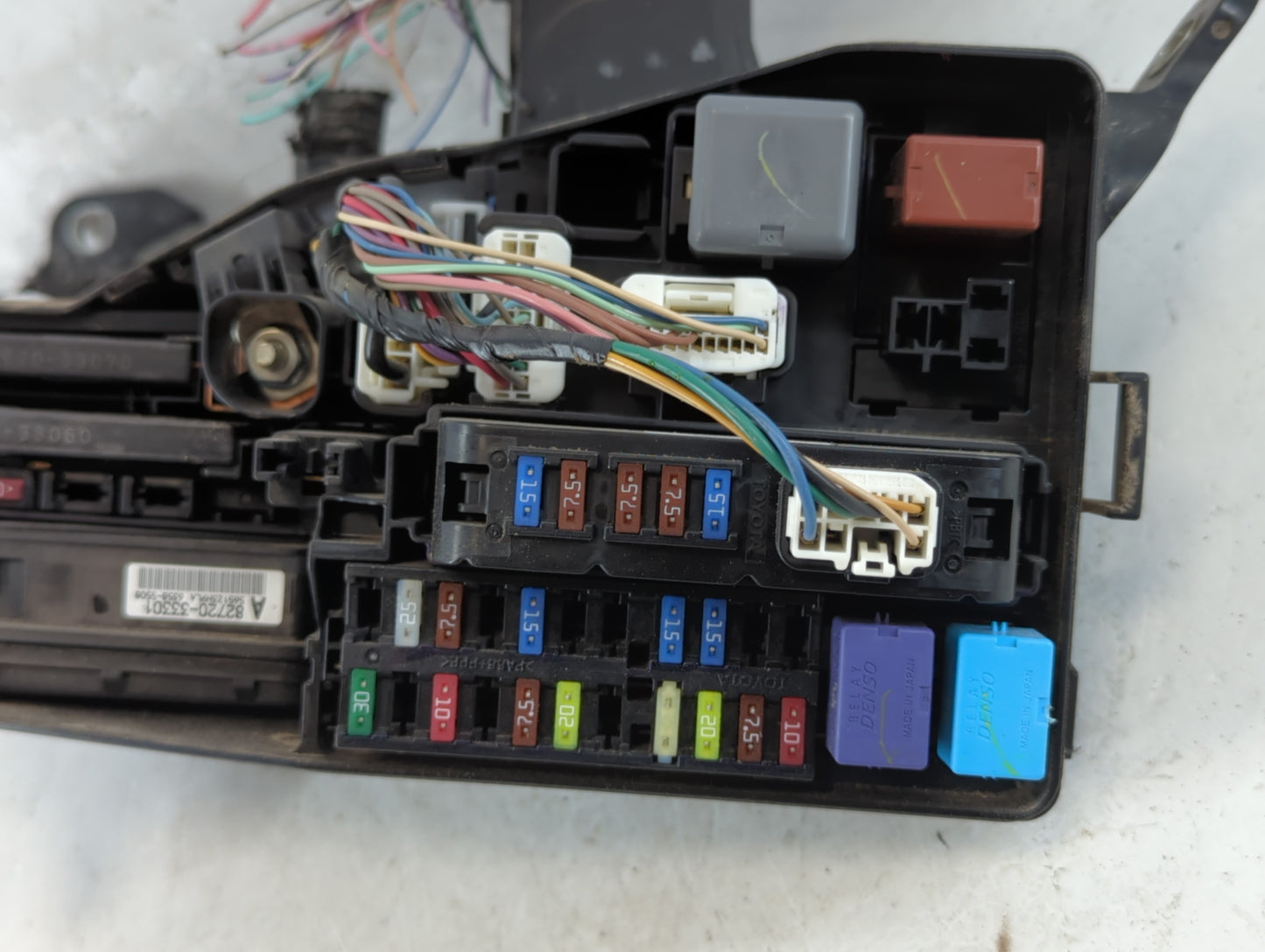 2012-2017 Toyota Camry Fusebox Fuse Box Panel Relay Module P/N:82662-06170 Fits Fits 2012 2013 2014 2015 2016 2017 OEM Used 