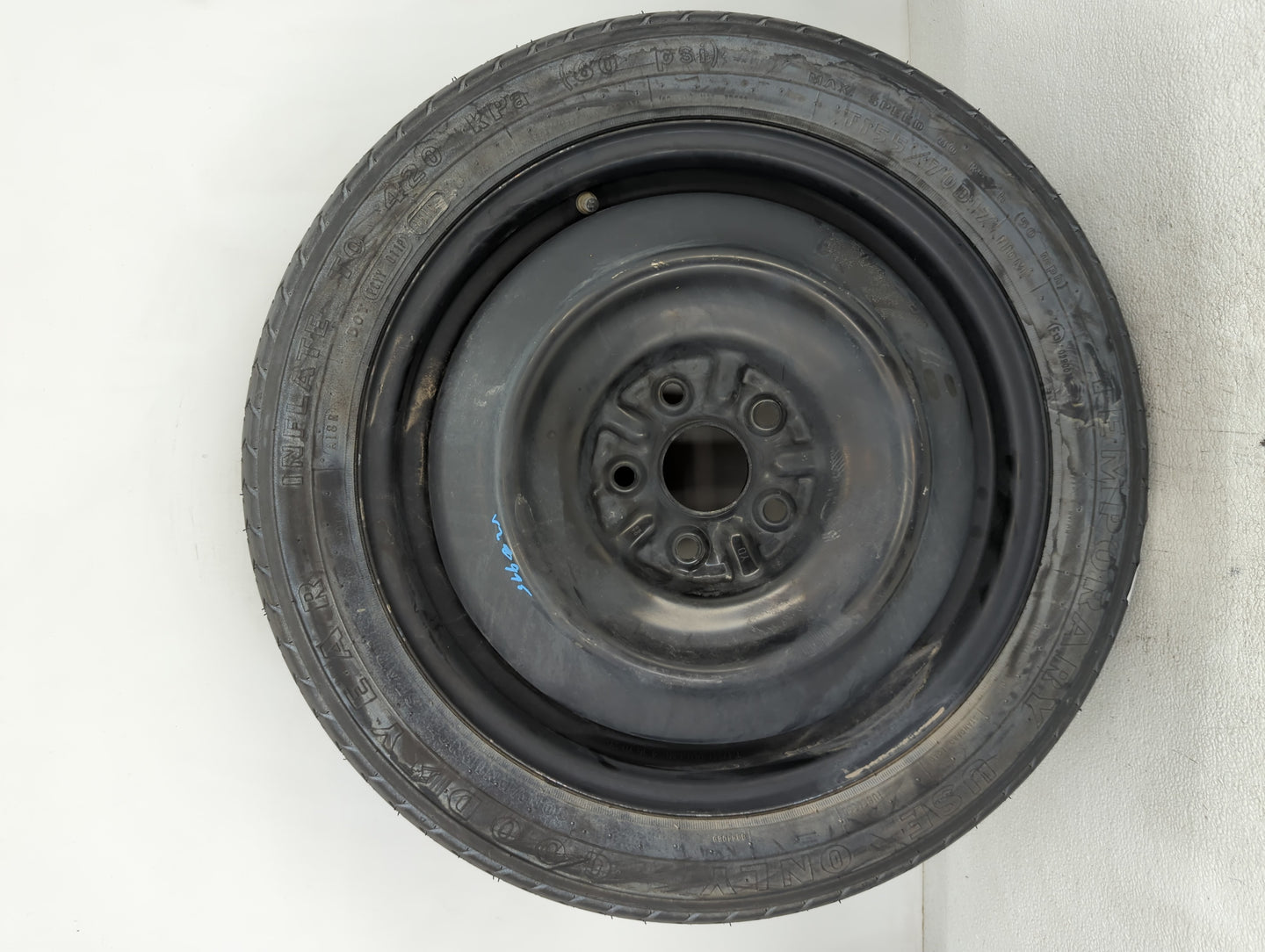 2007-2017 Toyota Camry Spare Donut Tire Wheel Rim Oem - Oemusedautoparts1.com