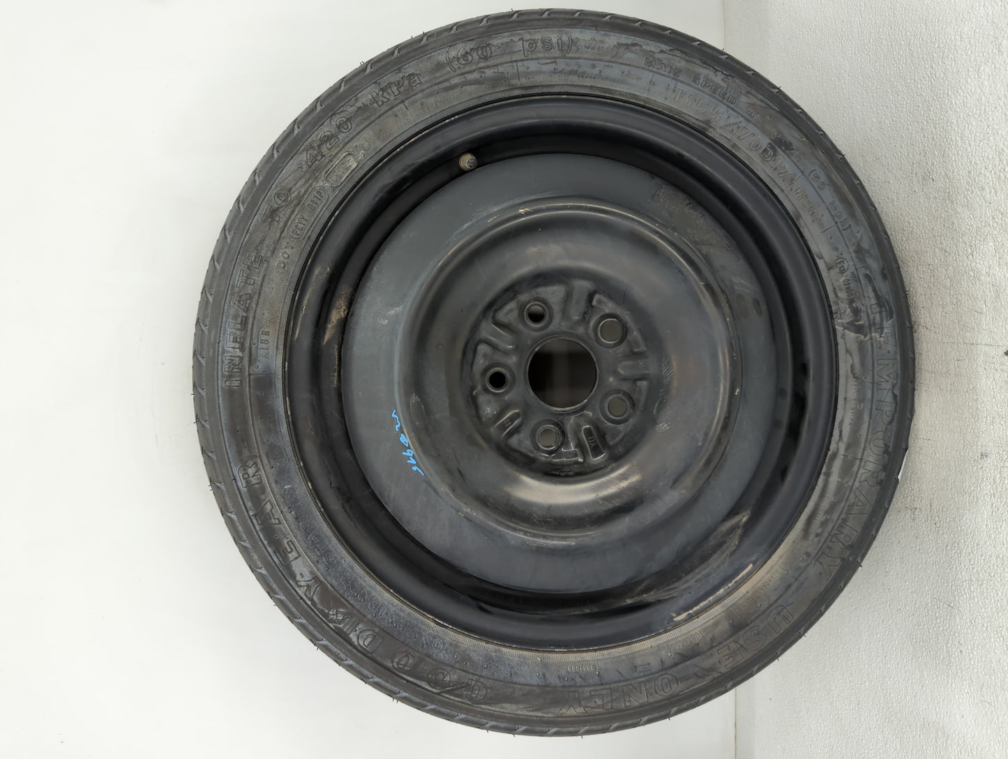 2007-2017 Toyota Camry Spare Donut Tire Wheel Rim Oem - Oemusedautoparts1.com