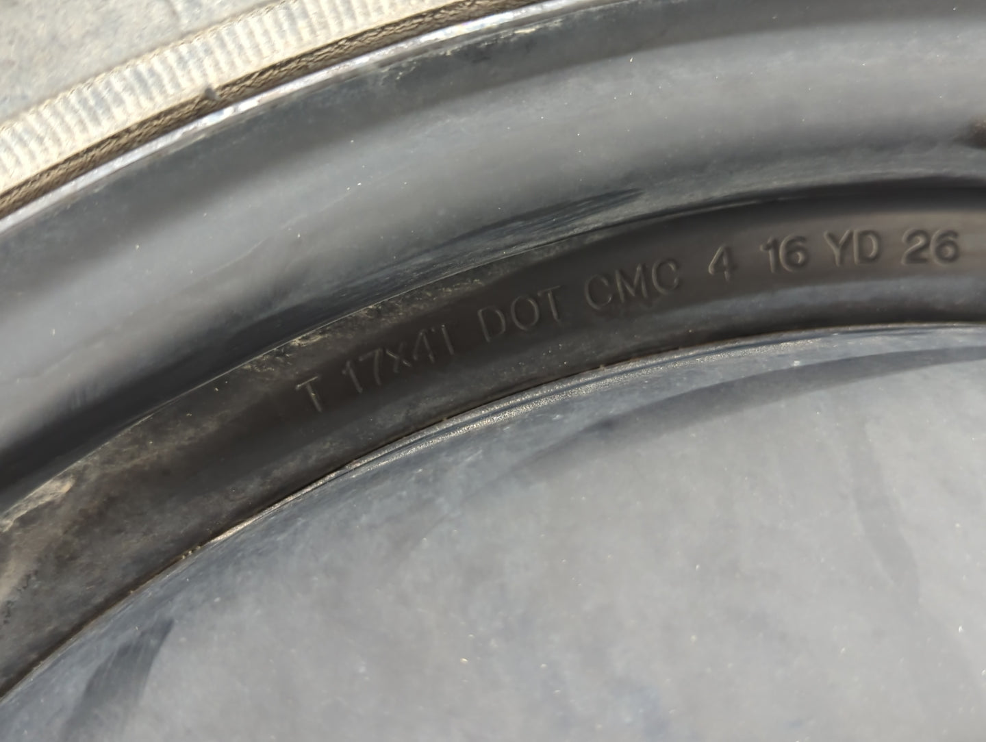 2007-2017 Toyota Camry Spare Donut Tire Wheel Rim Oem - Oemusedautoparts1.com
