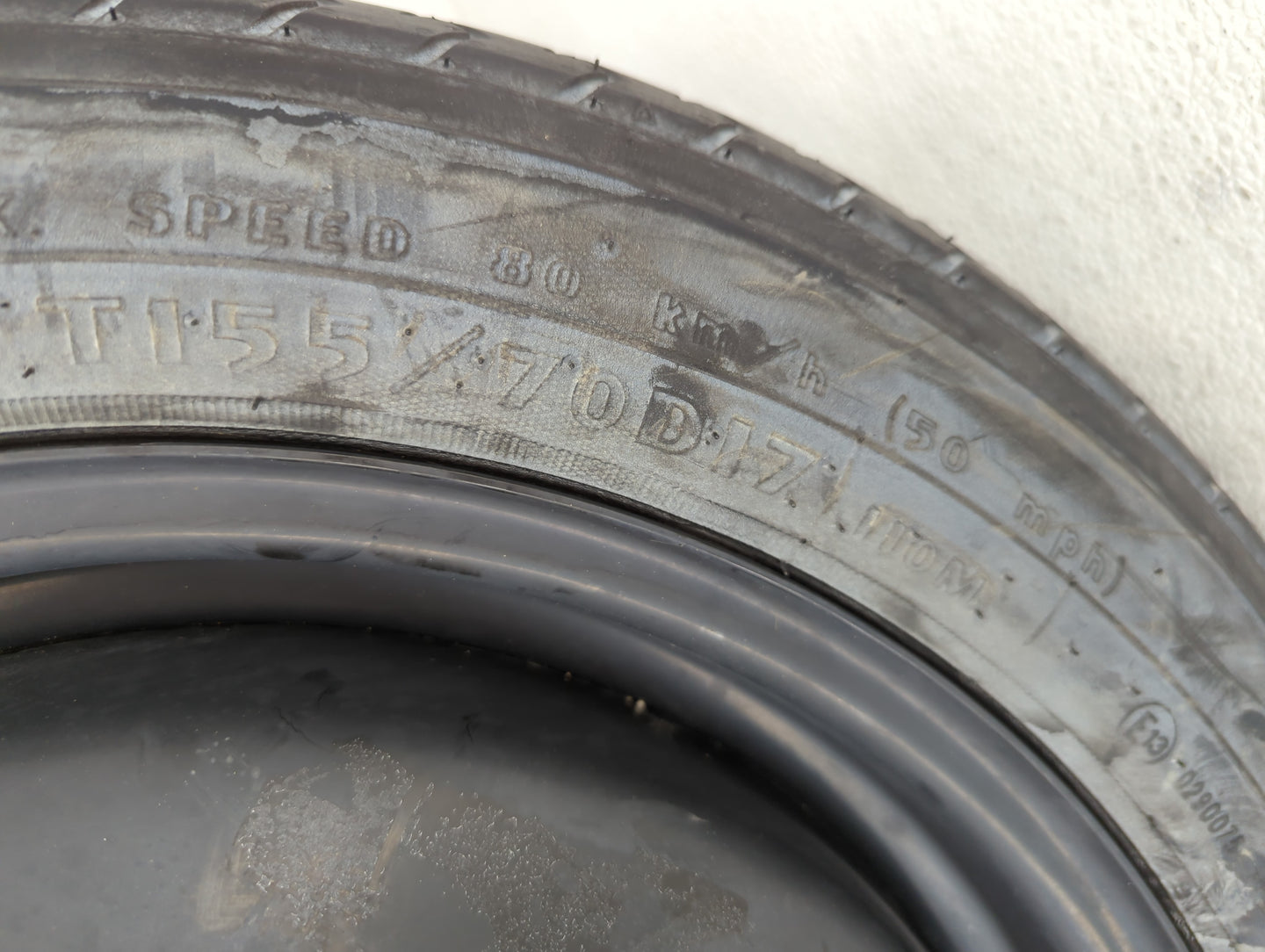 2007-2017 Toyota Camry Spare Donut Tire Wheel Rim Oem - Oemusedautoparts1.com