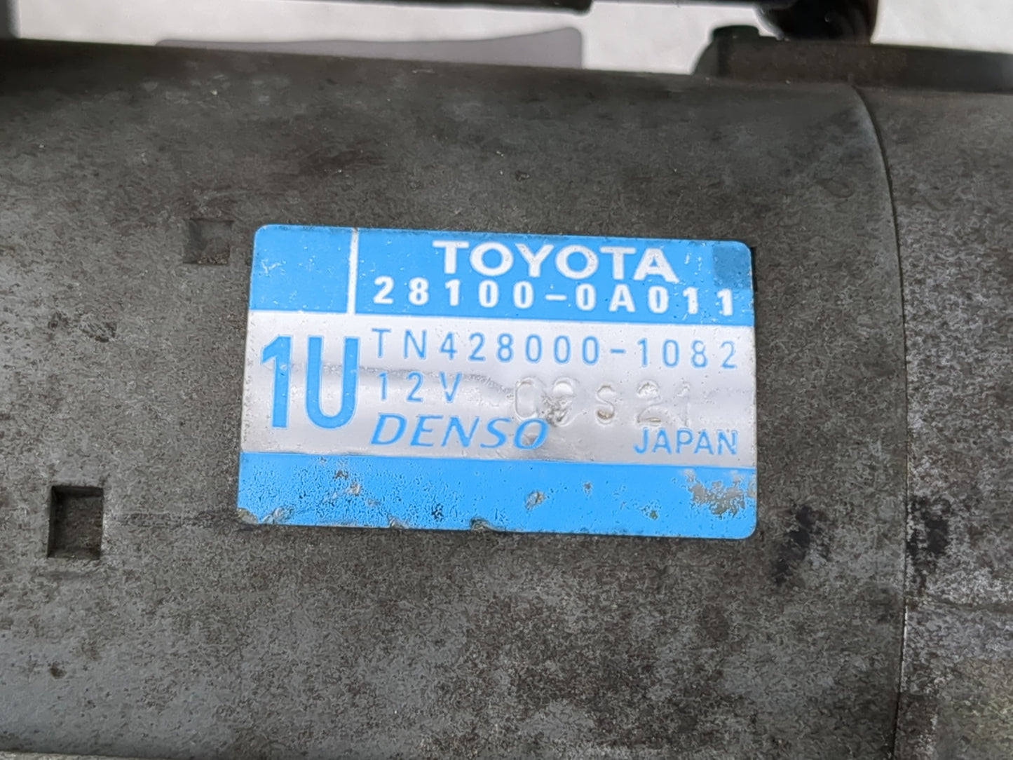 2004-2017 Toyota Camry Car Starter Motor Solenoid OEM P/N:TN428000-1082 28100-0A011 Fits OEM Used Auto Parts - Oemusedautopa