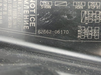 2012-2017 Toyota Camry Fusebox Fuse Box Panel Relay Module P/N:82662-06170 Fits Fits 2012 2013 2014 2015 2016 2017 OEM Used 