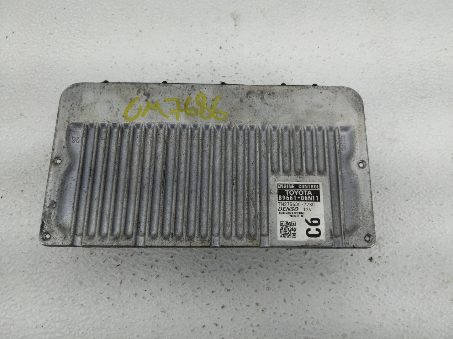 2016-2017 Toyota Camry PCM Engine Control Computer ECU ECM PCU OEM P/N:TN275600-7280 89661-06N11 Fits Fits 2016 2017 OEM Use