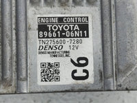 2016-2017 Toyota Camry PCM Engine Control Computer ECU ECM PCU OEM P/N:TN275600-7280 89661-06N11 Fits Fits 2016 2017 OEM Use