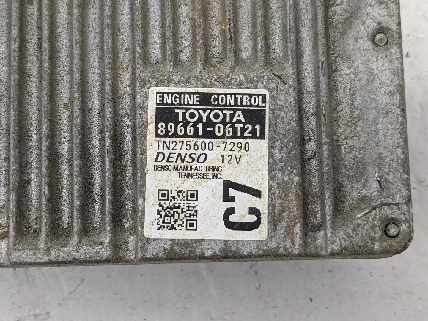 2016-2017 Toyota Camry PCM Engine Control Computer ECU ECM PCU OEM P/N:89661-06T21 Fits Fits 2016 2017 OEM Used Auto Parts -