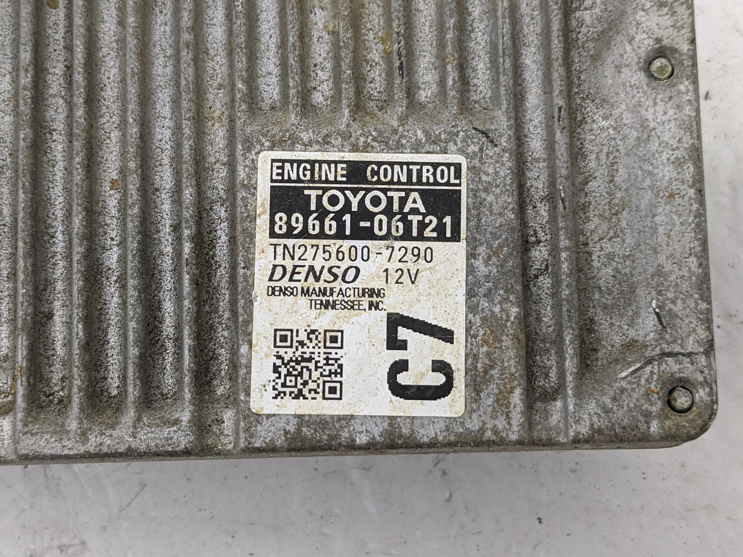 2016-2017 Toyota Camry PCM Engine Control Computer ECU ECM PCU OEM P/N:89661-06T21 Fits Fits 2016 2017 OEM Used Auto Parts -