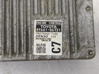 2016-2017 Toyota Camry PCM Engine Control Computer ECU ECM PCU OEM P/N:89661-06T21 Fits Fits 2016 2017 OEM Used Auto Parts -
