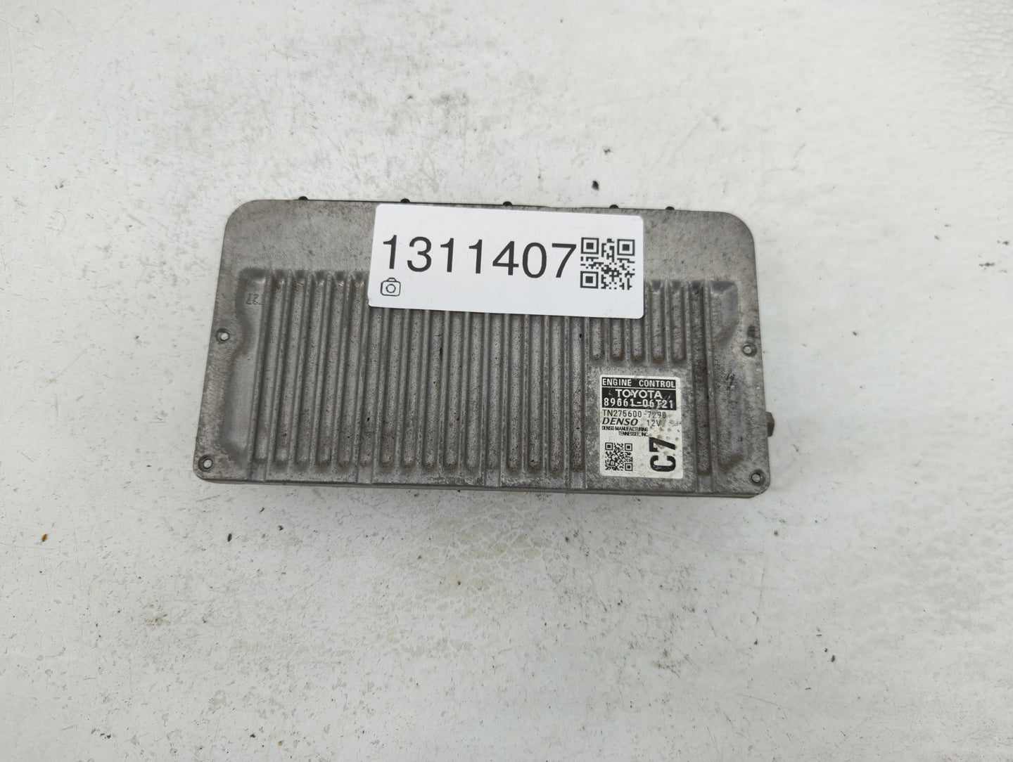 2016-2017 Toyota Camry PCM Engine Control Computer ECU ECM PCU OEM P/N:89661-06T21 Fits Fits 2016 2017 OEM Used Auto Parts -