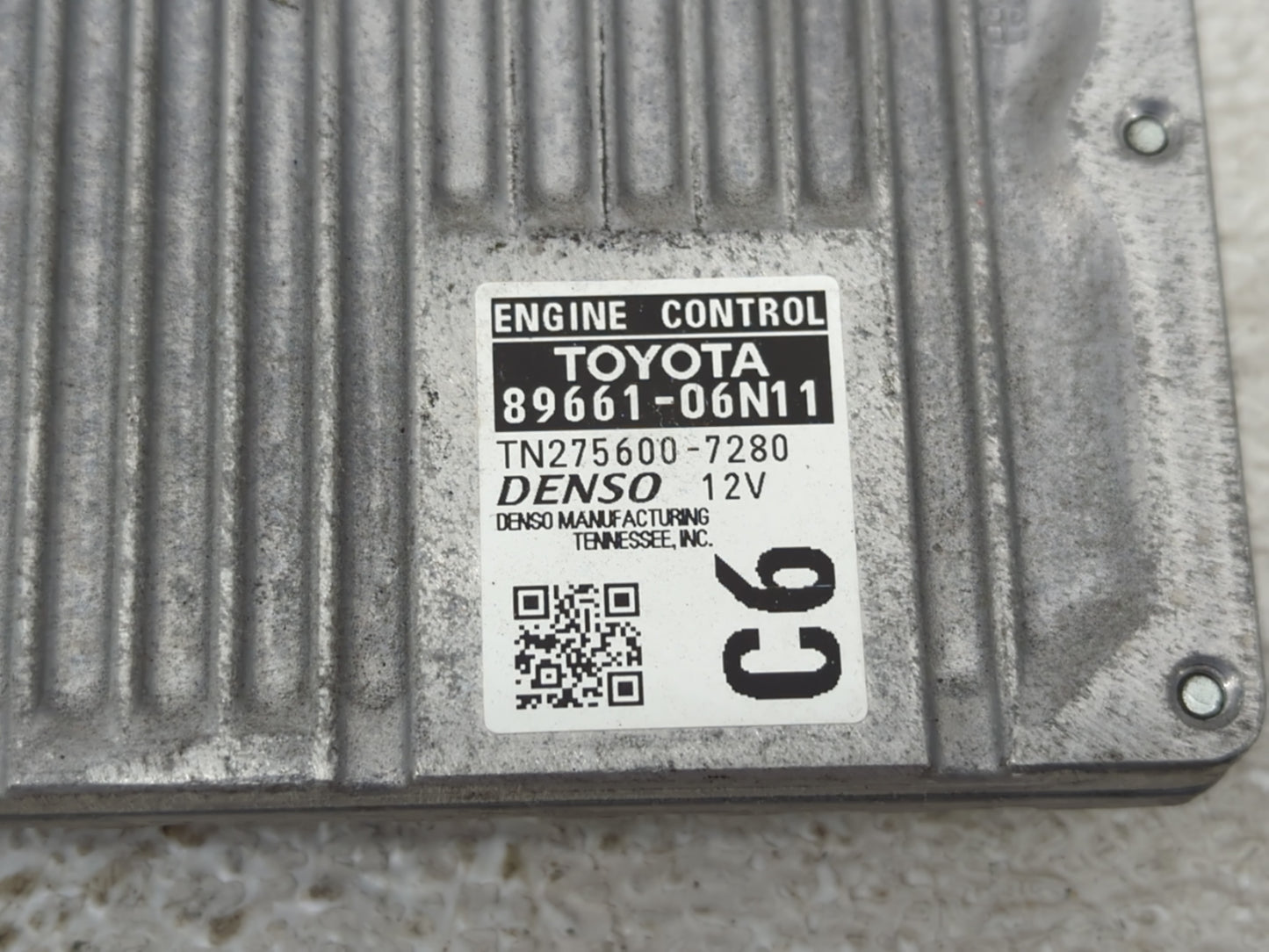 2016-2017 Toyota Camry PCM Engine Control Computer ECU ECM PCU OEM P/N:TN275600-7280 89661-06N11 Fits Fits 2016 2017 OEM Use