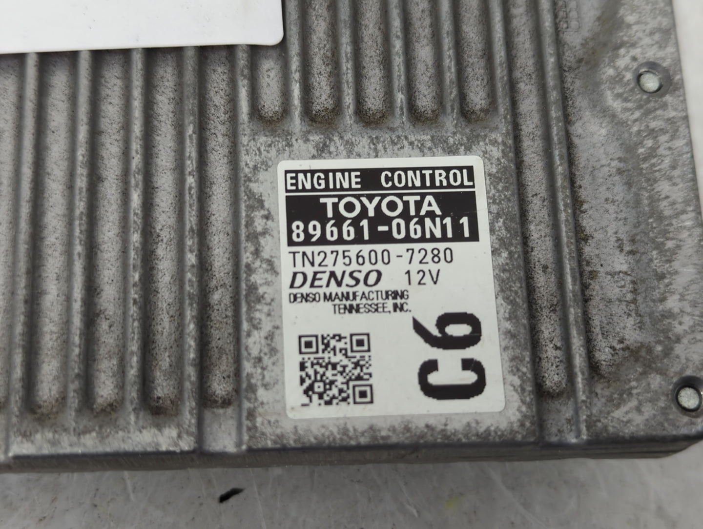 2016-2017 Toyota Camry PCM Engine Control Computer ECU ECM PCU OEM P/N:89661-06N11 Fits Fits 2016 2017 OEM Used Auto Parts -
