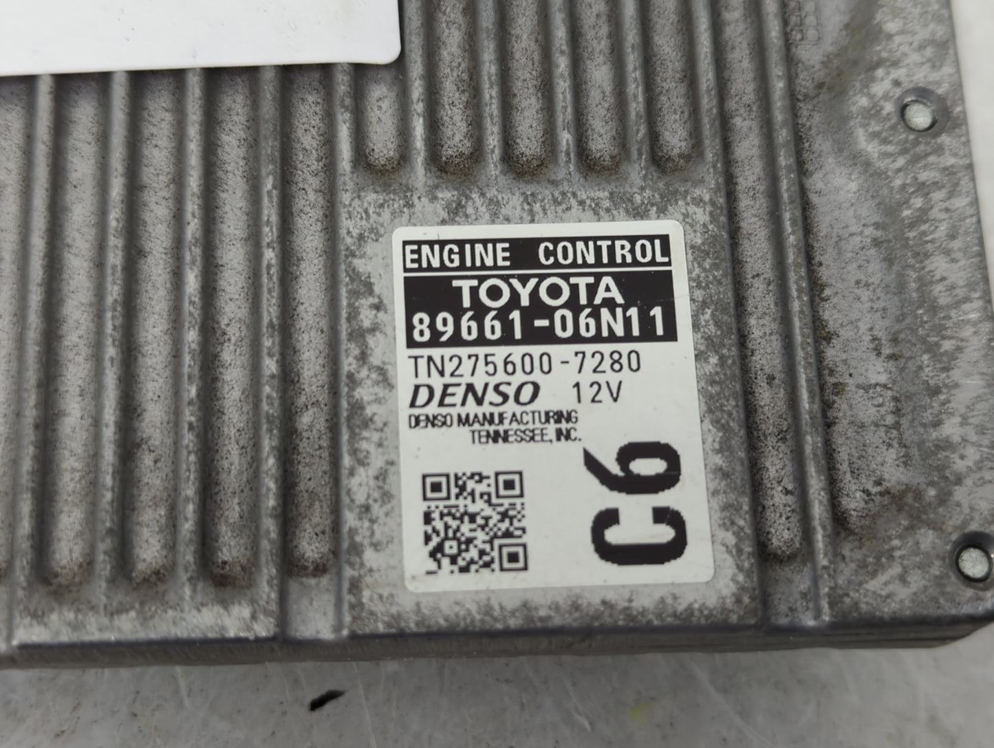 2016-2017 Toyota Camry PCM Engine Control Computer ECU ECM PCU OEM P/N:89661-06N11 Fits Fits 2016 2017 OEM Used Auto Parts -