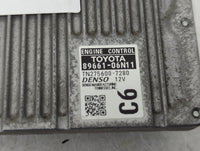 2016-2017 Toyota Camry PCM Engine Control Computer ECU ECM PCU OEM P/N:89661-06N11 Fits Fits 2016 2017 OEM Used Auto Parts -