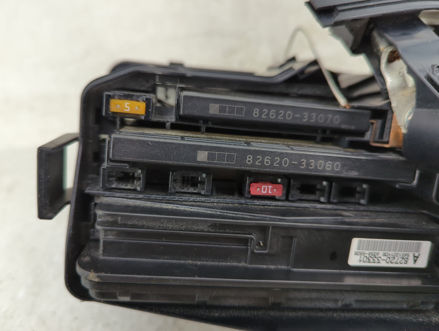 2012-2017 Toyota Camry Fusebox Fuse Box Panel Relay Module Fits Fits 2012 2013 2014 2015 2016 2017 OEM Used Auto Parts - Oem