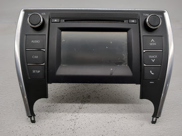 2016-2017 Toyota Camry Radio AM FM Cd Player Receiver Replacement P/N:86140-06660 Fits Fits 2016 2017 OEM Used Auto Parts - 