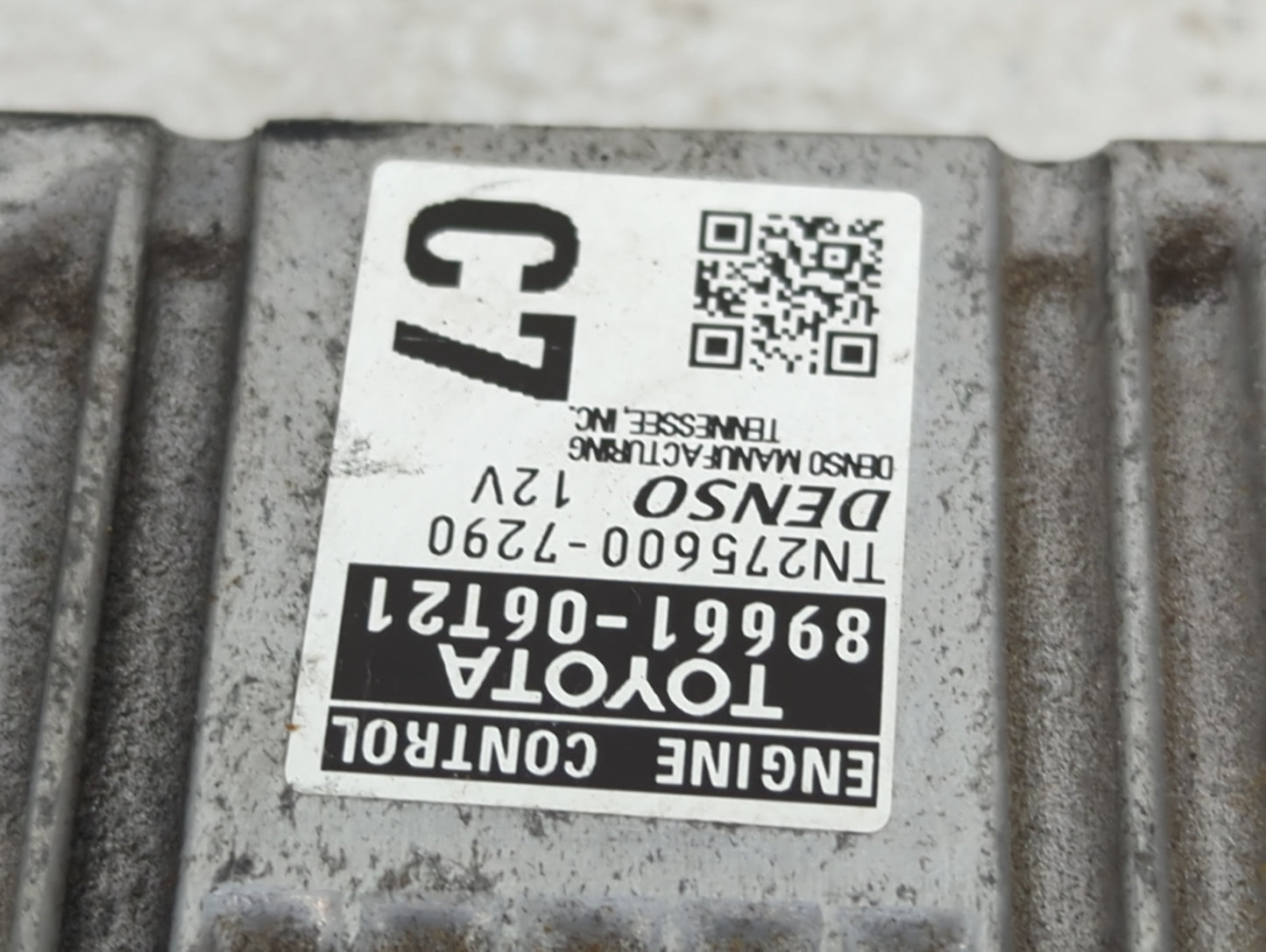 2016-2017 Toyota Camry PCM Engine Control Computer ECU ECM PCU OEM P/N:89661-06T21, TN275600-7290 Fits Fits 2016 2017 OEM Us