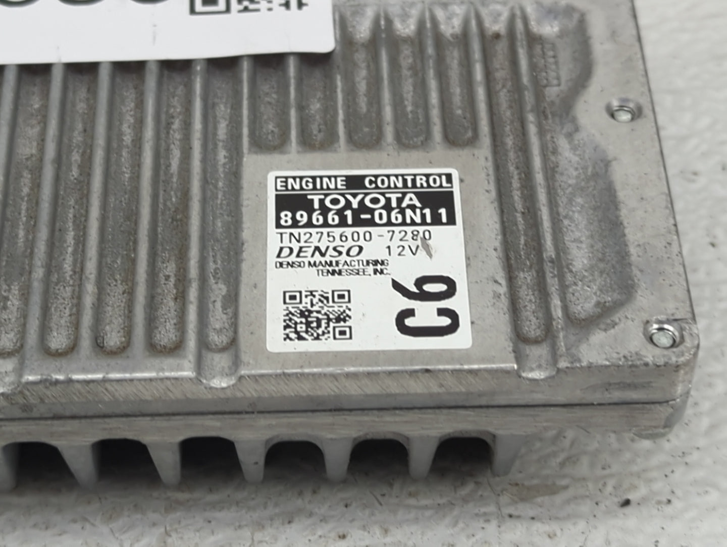 2016-2017 Toyota Camry PCM Engine Control Computer ECU ECM PCU OEM P/N:89661-06N11 TN275600-7280 Fits Fits 2016 2017 OEM Use