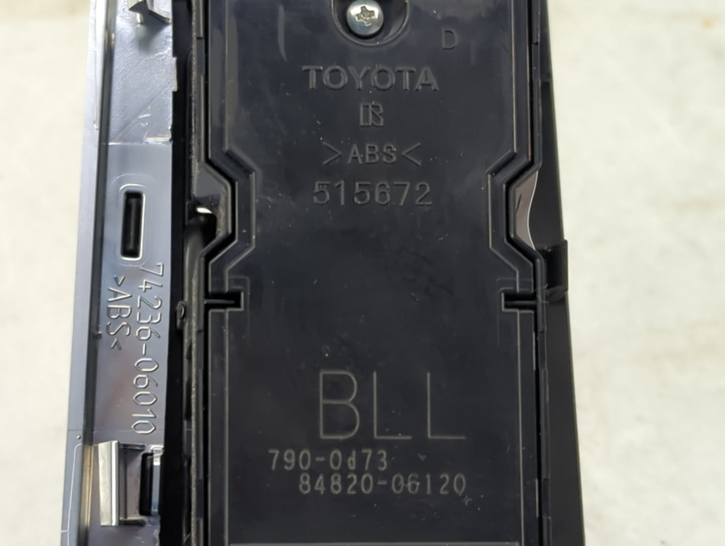 2015-2017 Toyota Camry Master Power Window Switch Replacement Driver Side Left P/N:74232-06010 84820-06120 Fits OEM Used Aut