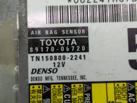 2015-2017 Toyota Camry Safety Restraint Srs Airbag Control Module - Oemusedautoparts1.com