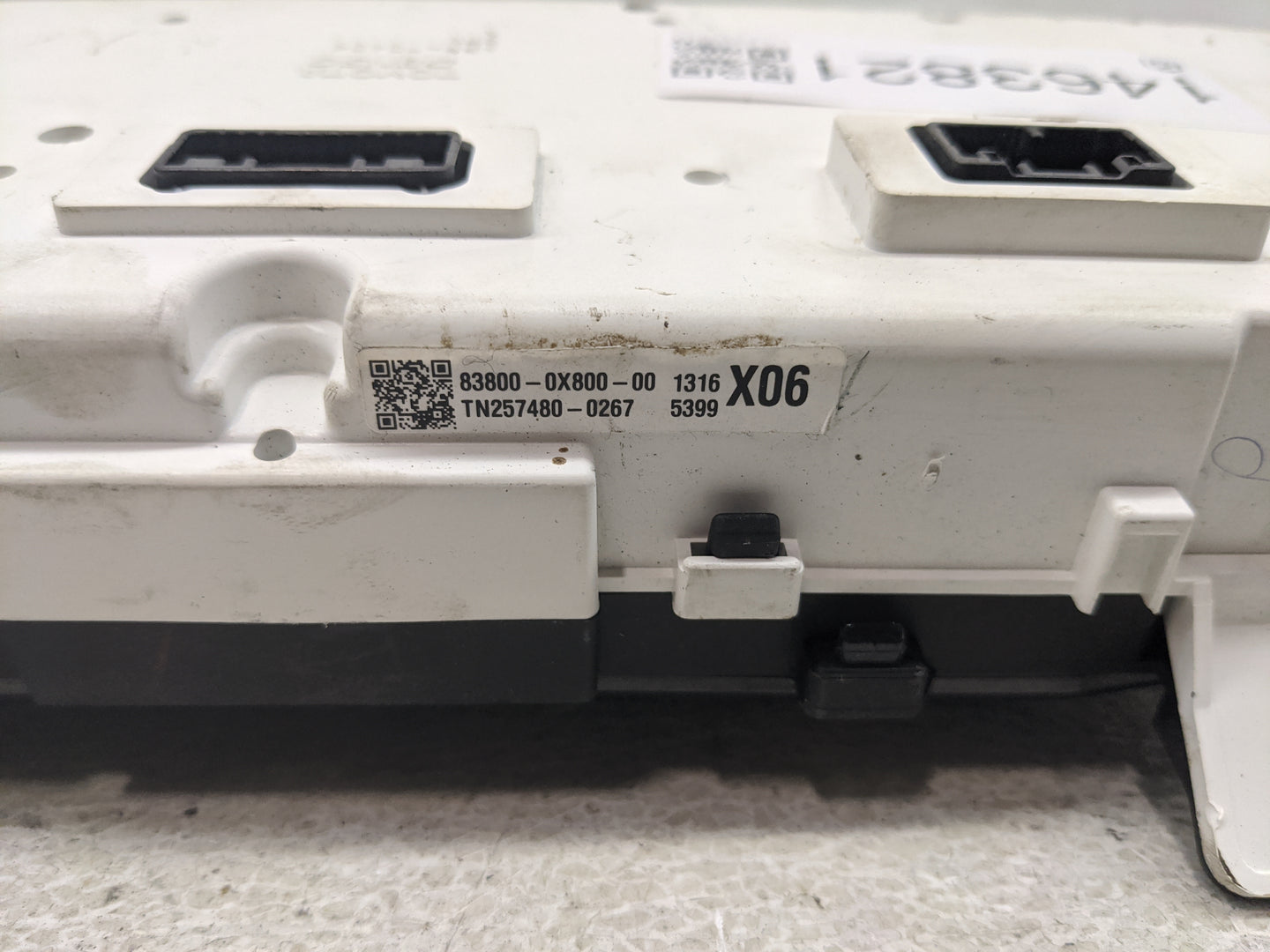 2016 Toyota Camry Instrument Cluster Speedometer Gauges P/N:83800-0X800-00 83800-0X810 Miles:77K Fits OEM Used Auto Parts - 