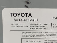 2016-2017 Toyota Camry Radio AM FM Cd Player Receiver Replacement P/N:86140-06680 CVH-2658 Fits Fits 2016 2017 OEM Used Auto