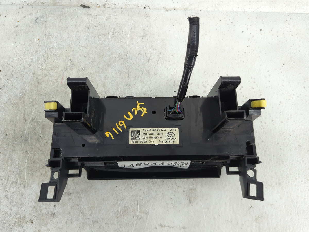 2015-2017 Toyota Camry Climate Control Module Temperature AC/Heater Replacement P/N:55900-06320 A2C90387400 Fits OEM Used Au