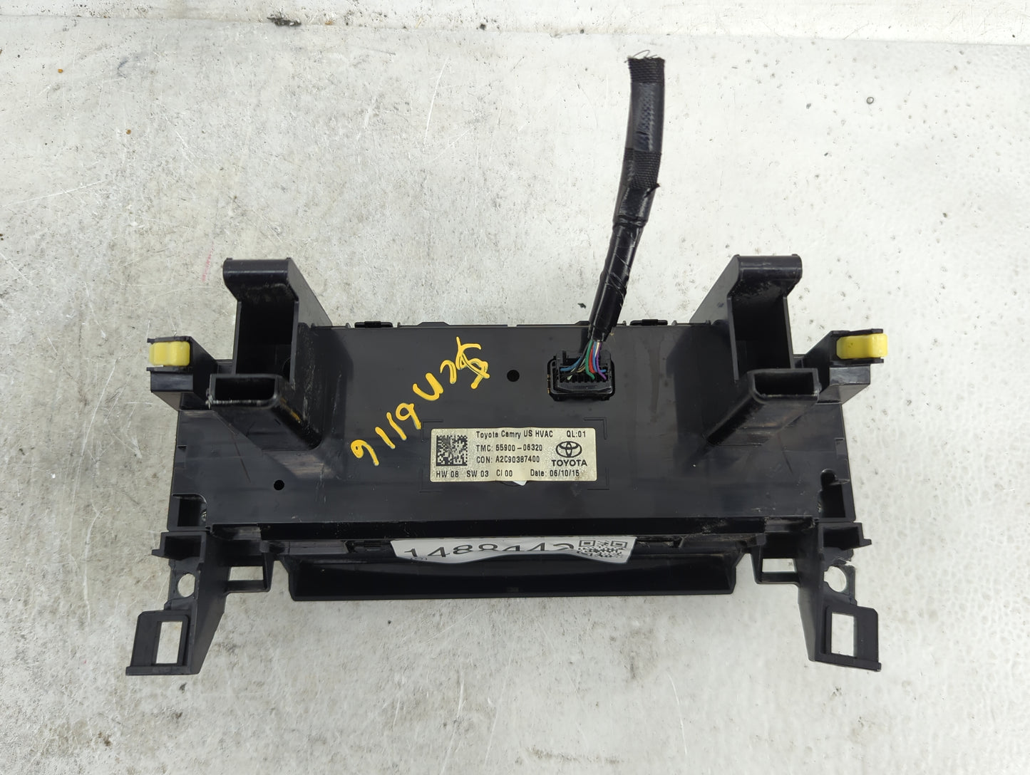 2015-2017 Toyota Camry Climate Control Module Temperature AC/Heater Replacement P/N:55900-06320 A2C90387400 Fits OEM Used Au