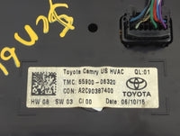 2015-2017 Toyota Camry Climate Control Module Temperature AC/Heater Replacement P/N:55900-06320 A2C90387400 Fits OEM Used Au