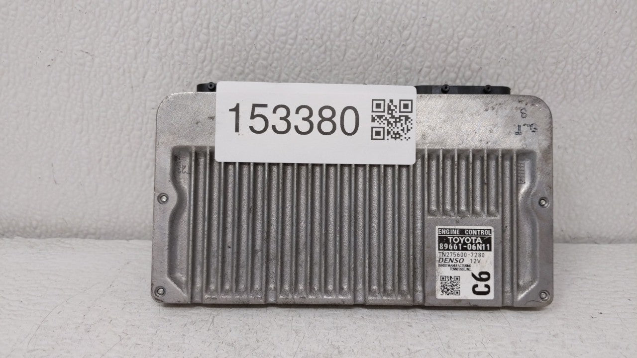 2016-2017 Toyota Camry PCM Engine Control Computer ECU ECM PCU OEM P/N:89661-06N11 Fits Fits 2016 2017 OEM Used Auto Parts -