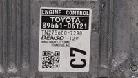 2016-2017 Toyota Camry PCM Engine Control Computer ECU ECM PCU OEM P/N:89661-06T21 89661-06T22 Fits Fits 2016 2017 OEM Used 
