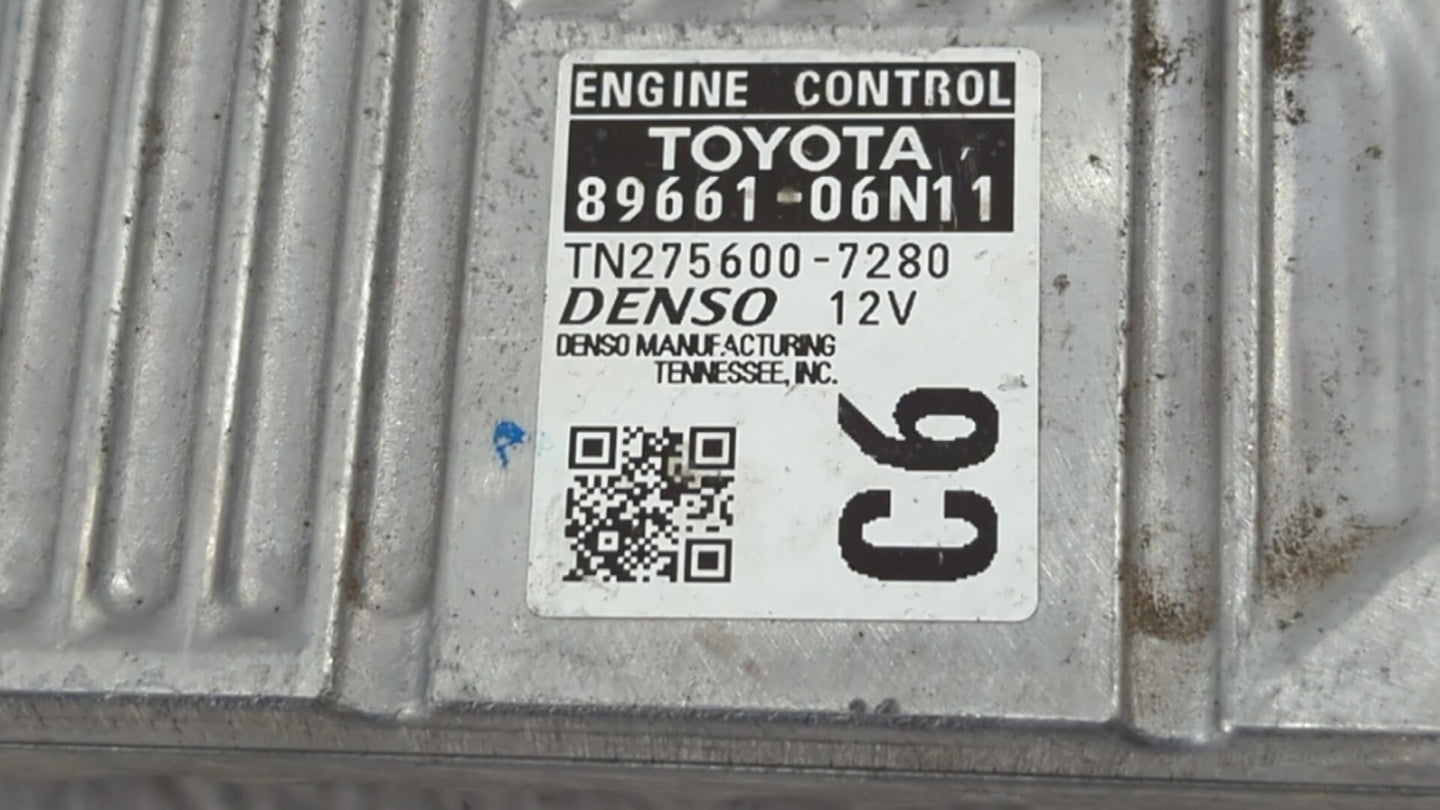 2016-2017 Toyota Camry PCM Engine Control Computer ECU ECM PCU OEM P/N:89661-06T22 89661-06N12, 89661-06N11 Fits Fits 2016 2