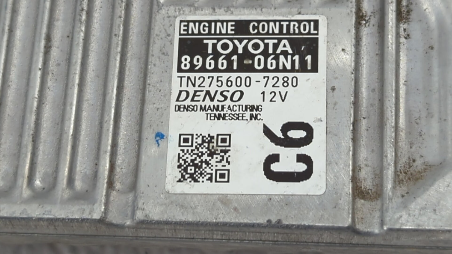 2016-2017 Toyota Camry PCM Engine Control Computer ECU ECM PCU OEM P/N:89661-06T22 89661-06N12, 89661-06N11 Fits Fits 2016 2