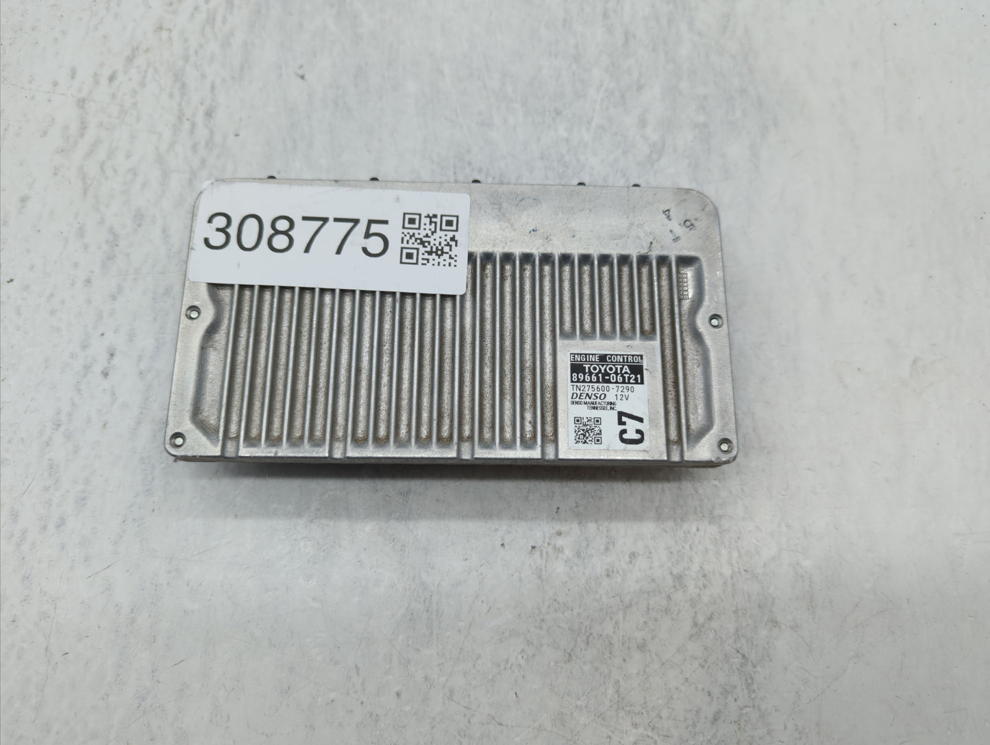 2016-2017 Toyota Camry PCM Engine Control Computer ECU ECM PCU OEM P/N:89661-06T21 89661-06T22 Fits Fits 2016 2017 OEM Used 