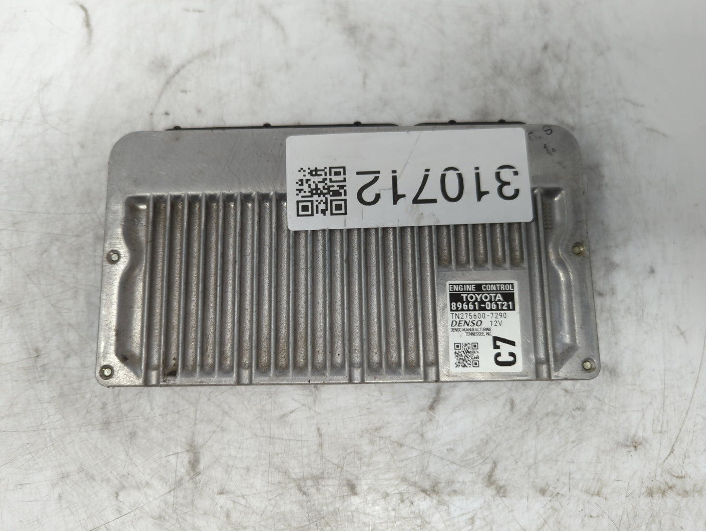 2016-2017 Toyota Camry PCM Engine Control Computer ECU ECM PCU OEM P/N:89661-06T21 89661-06T22, 89661-06N12 Fits Fits 2016 2