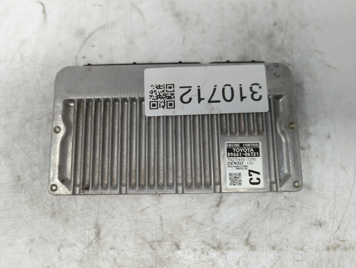 2016-2017 Toyota Camry PCM Engine Control Computer ECU ECM PCU OEM P/N:89661-06T21 89661-06T22, 89661-06N12 Fits Fits 2016 2