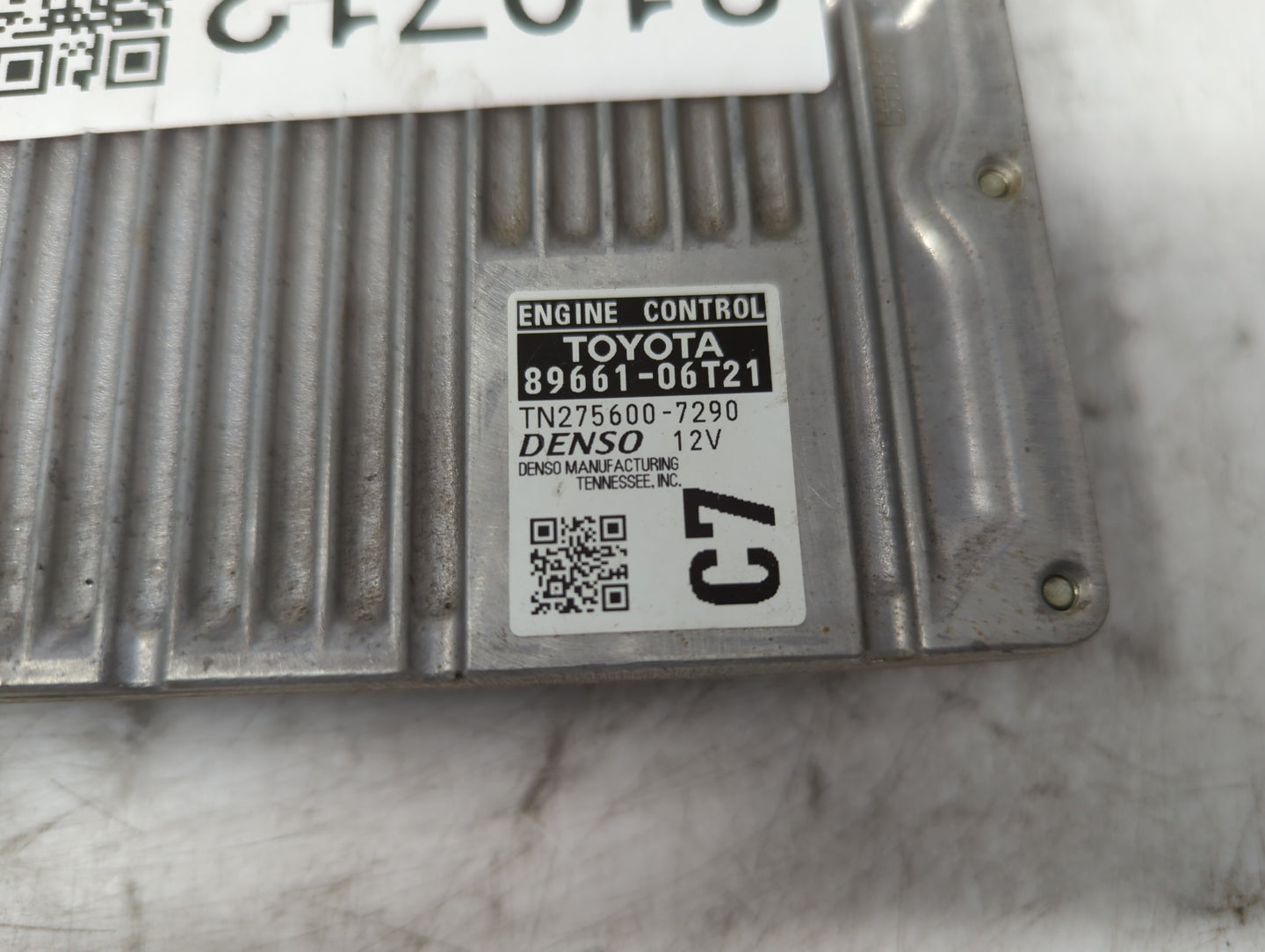 2016-2017 Toyota Camry PCM Engine Control Computer ECU ECM PCU OEM P/N:89661-06T21 89661-06T22, 89661-06N12 Fits Fits 2016 2