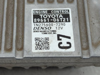 2016-2017 Toyota Camry PCM Engine Control Computer ECU ECM PCU OEM P/N:89661-06T21 89661-06T22 Fits Fits 2016 2017 OEM Used 