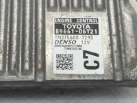 2016-2017 Toyota Camry PCM Engine Control Computer ECU ECM PCU OEM P/N:89661-06T21 89661-06T22 Fits Fits 2016 2017 OEM Used 